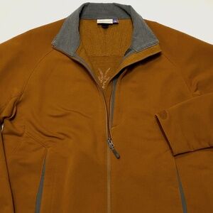 ibex Long Sleeve Full Zip Climawool Softshell Zip Pockets Jacket Mens Size M